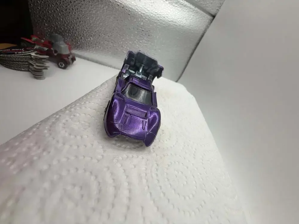 Vintage Hot Wheels Redline Ford J-Car Purple Diecast Toy Car